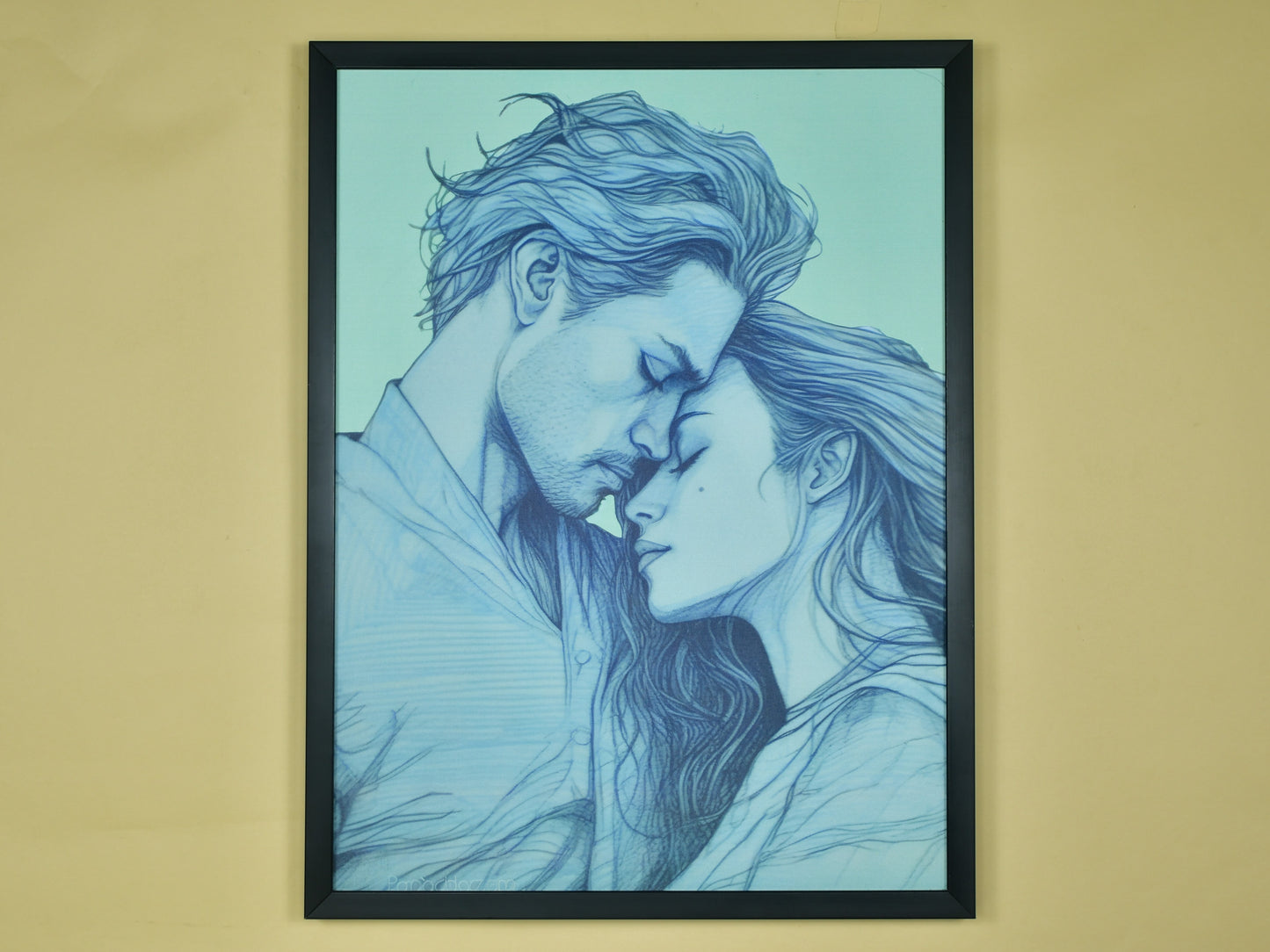 Chitran Yearning For Love Line Drawing Art