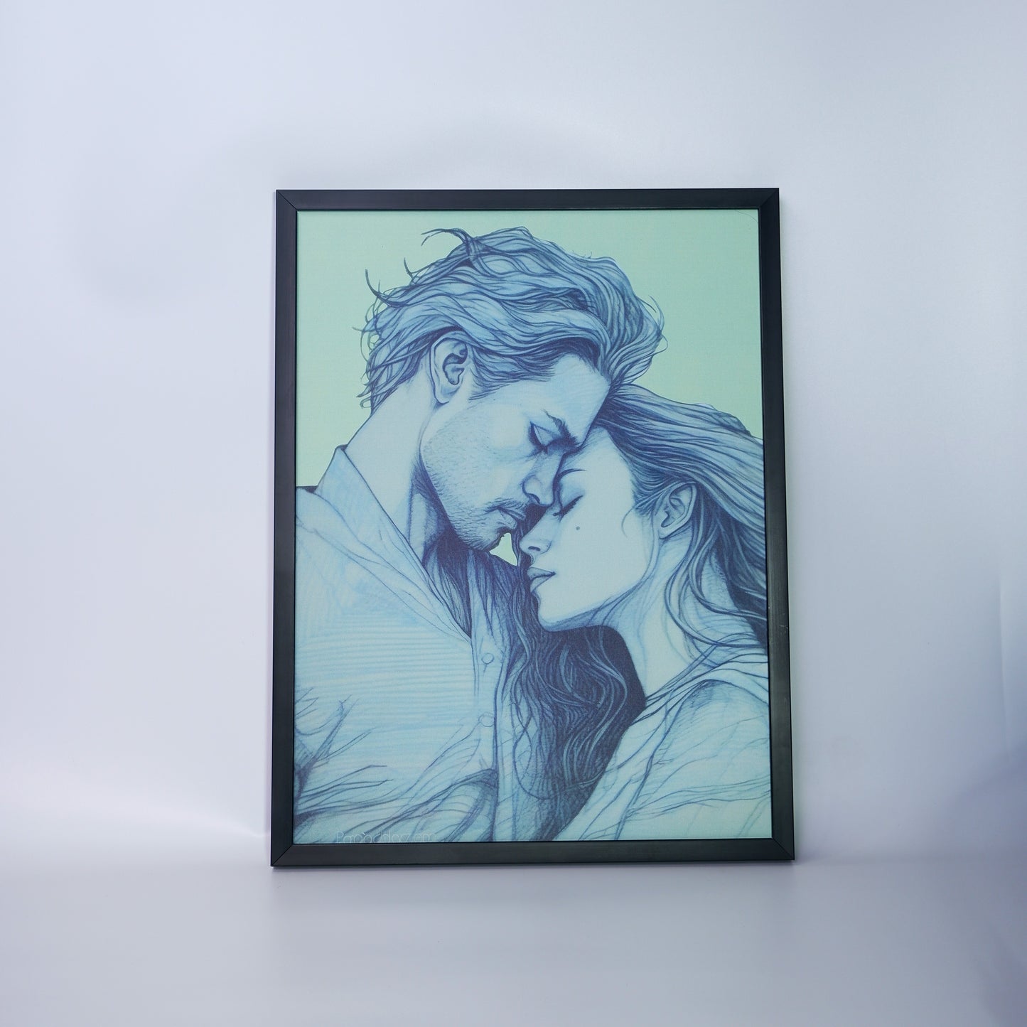 Chitran Yearning For Love Line Drawing Art