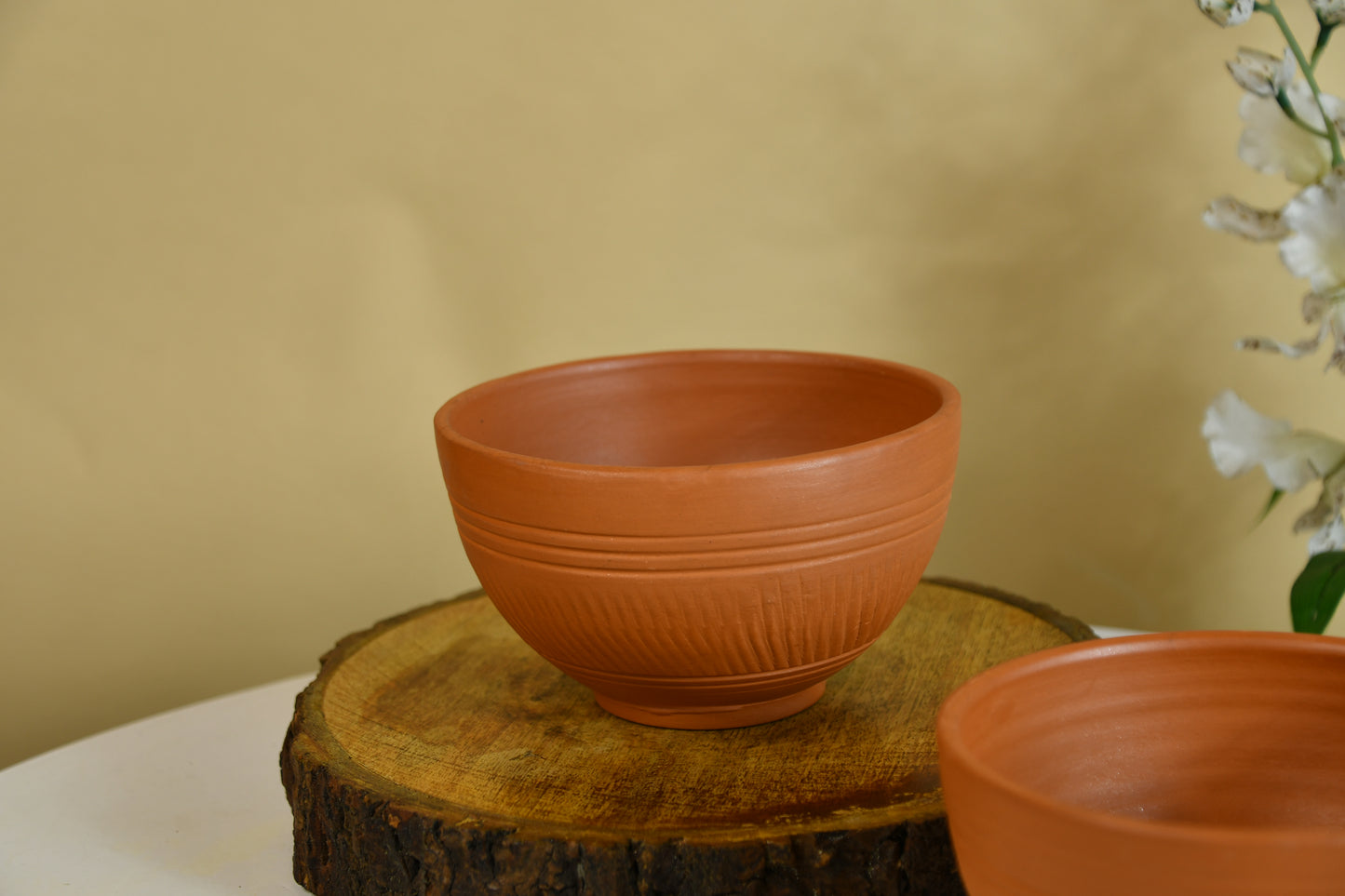Terracotta Duo: Luxury Decor Bowls Set