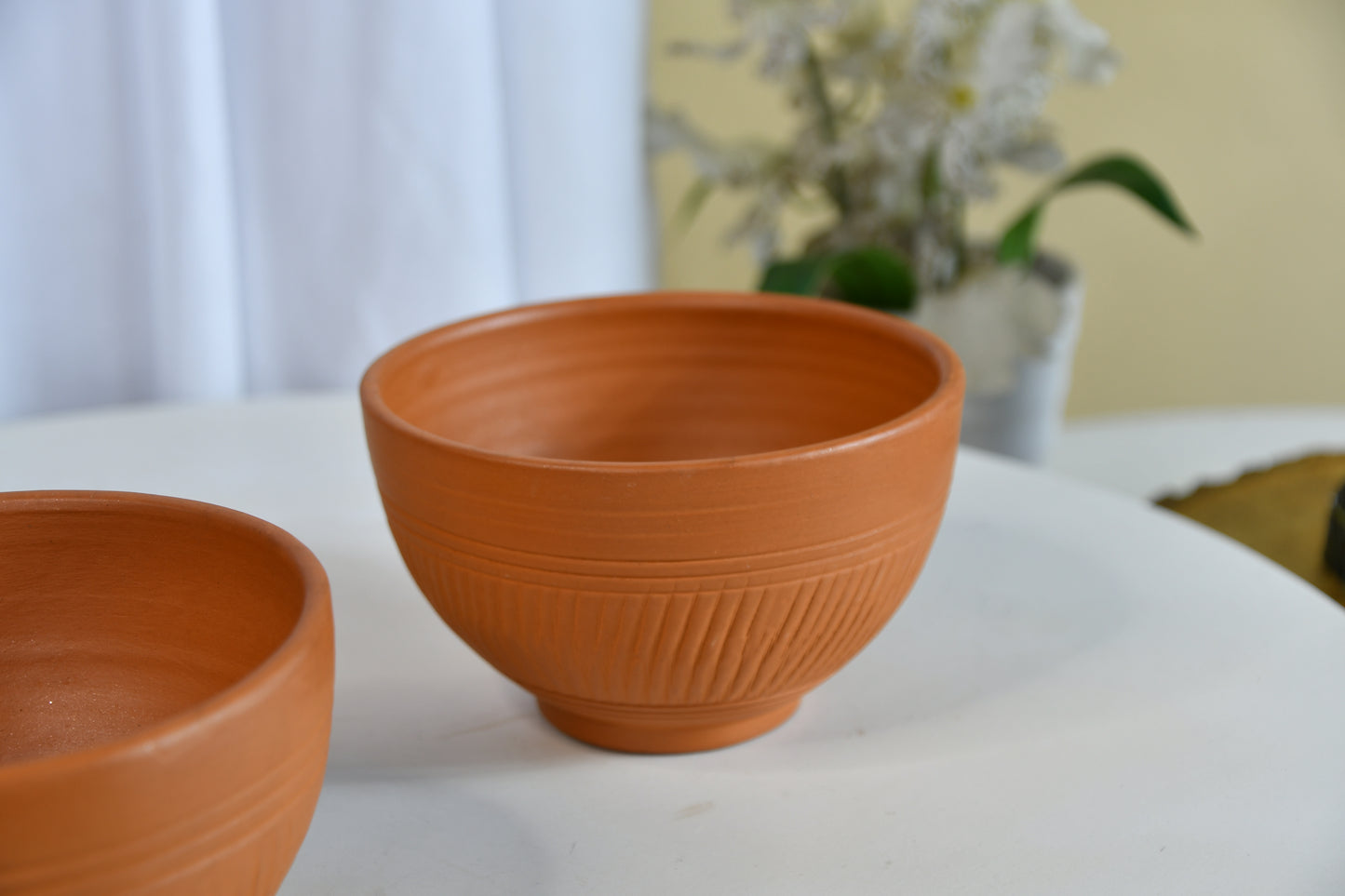 Terracotta Duo: Luxury Decor Bowls Set
