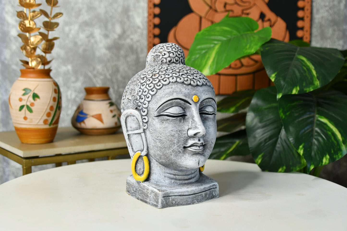 Meditating Buddha Head