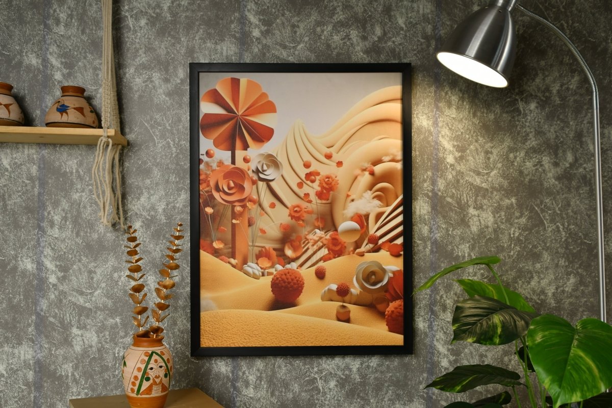 Chitran Autumn Breeze Wall Art -Wall painting-Chitran by sowpeace-Chitran Autumn Breeze Wall Art-CH-WRT-WAD2-Sowpeace