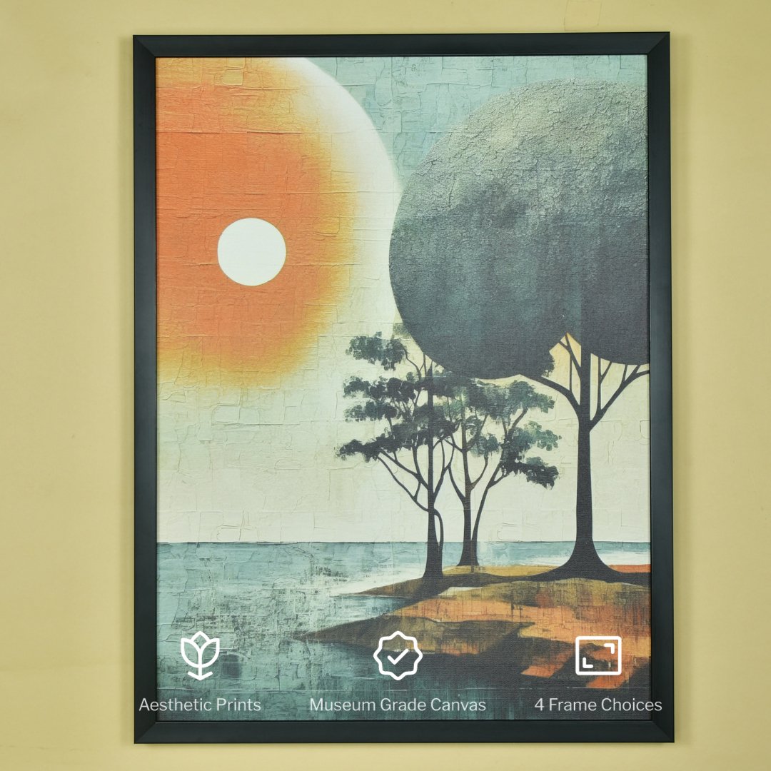 Chitran Indian Beach Wall Art -Wall painting-Chitran by sowpeace-Chitran Indian Beach Wall Art-CH-WRT-TNWS-Sowpeace