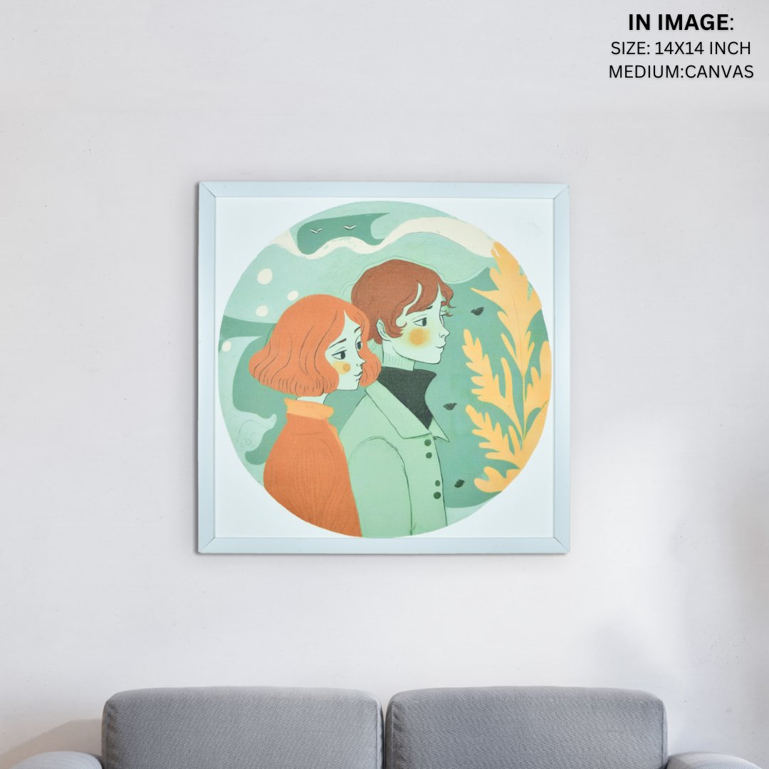 Chitran Solace - Canvas Wall Art -Wall painting-Chitran by sowpeace-Chitran Solace - Canvas Wall Art-CH-WRT-RO-Sowpeace