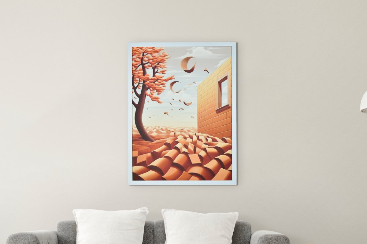 Chitran Windy Autumn Days Wall Art -Wall painting-Chitran by sowpeace-Chitran Windy Autumn Days Wall Art--Sowpeace