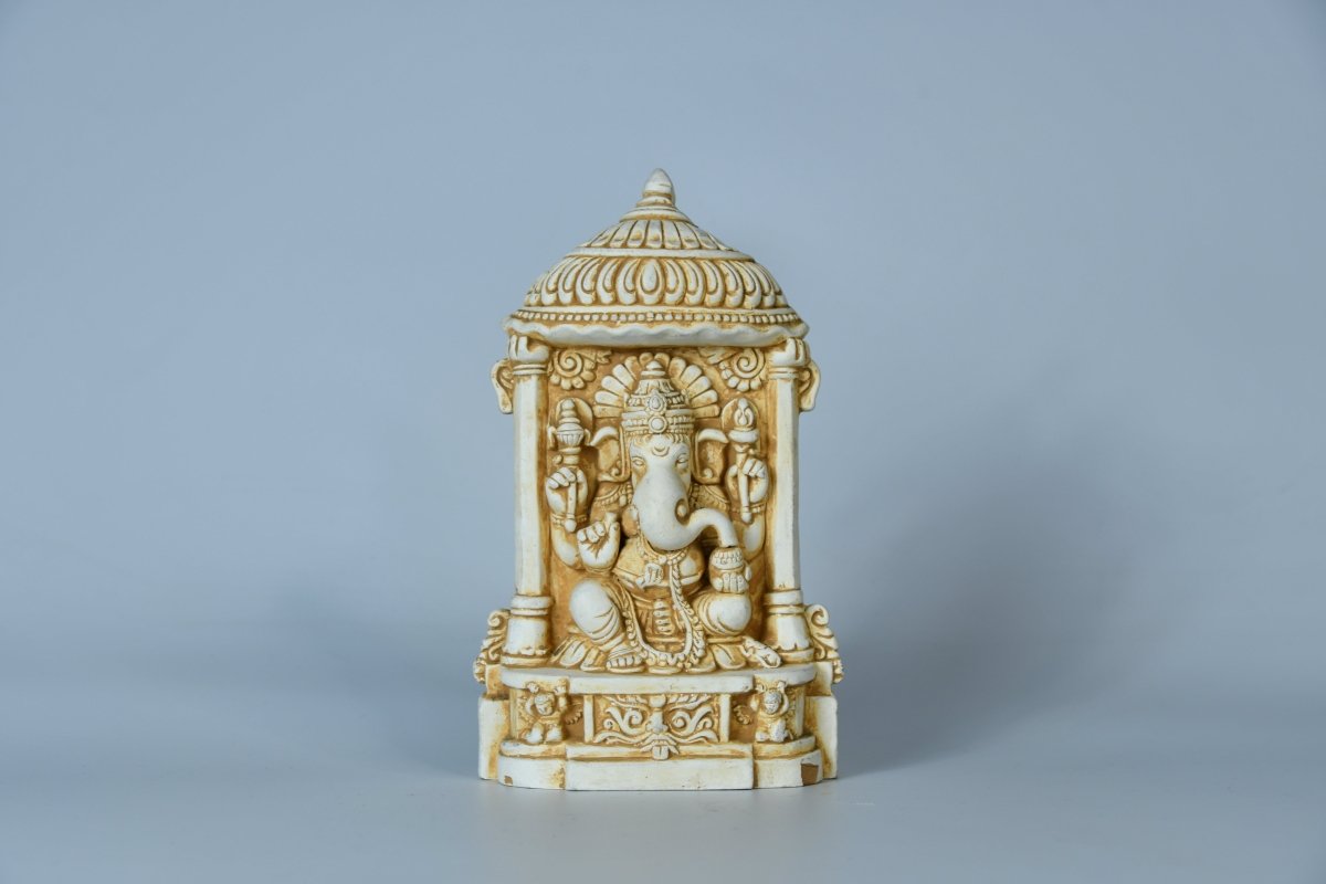 Ganesha's Ascendant Might -terracotta tabletop-Sowpeace-Ganesha's Ascendant Might-Terr-Terr-TT-WG-Sowpeace