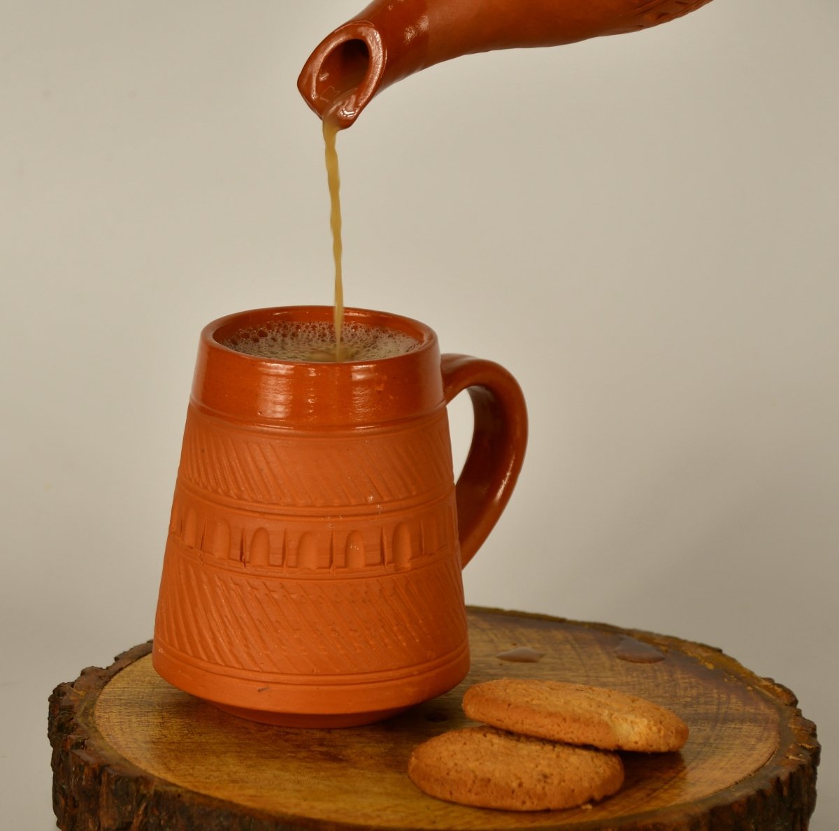 Traditional Trapezium Terracotta Coffee mugs --Sowpeace-Traditional Terracotta Coffee mugs --Sowpeace-Traditional Terracotta Coffee mugs-Terr/Uten/Terr/TPCSC-Sowpeace-Terr/Uten/Terr/TPCSC-Sowpeace