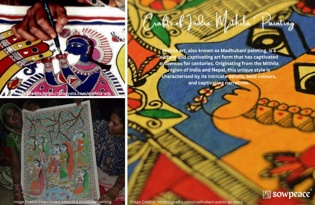 Crafts of India - #1: Mithila Art - Sowpeace