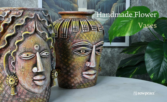 Unveiling Artistry: Sowpeace's Handmade Terracotta Flower Vases Transforming Spaces - Sowpeace
