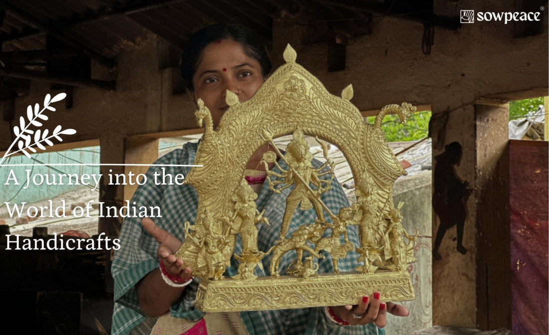 Unveiling the Artistic Tapestry: A Journey into the World of Indian Handicrafts - Sowpeace