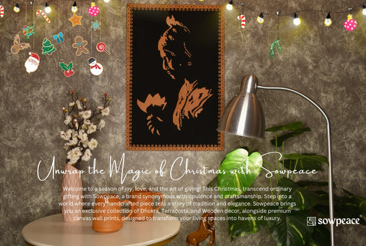 Unwrap the Magic of Christmas with Sowpeace: Handcrafted Home Decor that Captures the Spirit of the Season. - Sowpeace