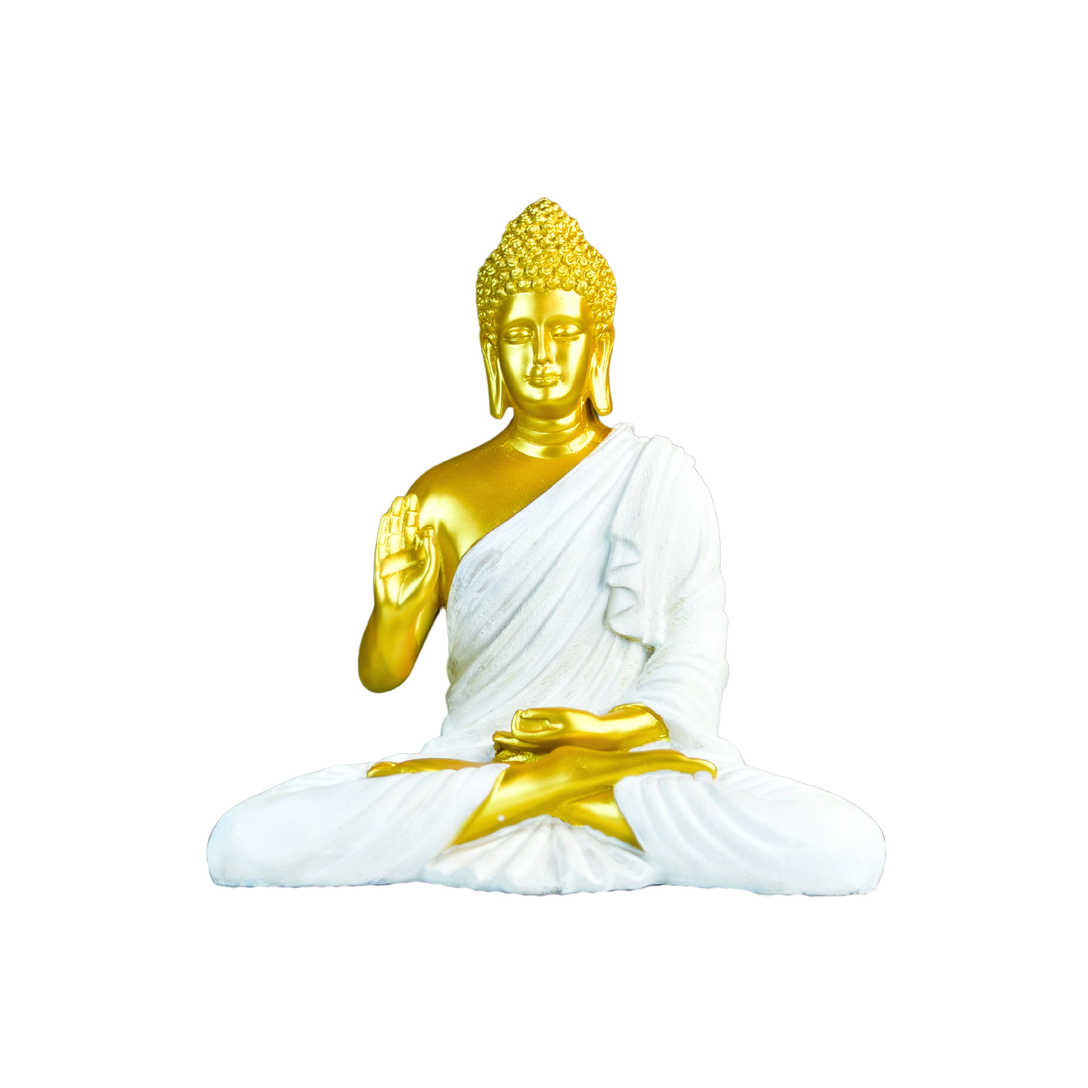 Sowpeace Resin Gold Buddha Decor