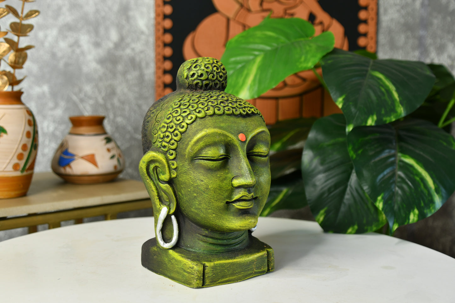Meditating Buddha Head