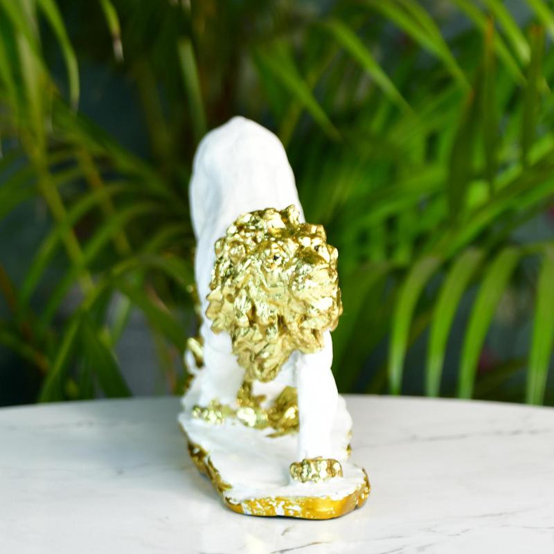Sowpeace Resin Leaping Lion