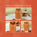 Artisan Terracotta Jar: Stylish Home & Kitchen Storage - Utensils - Sowpeace - Kitchen ware - New Arrivals
