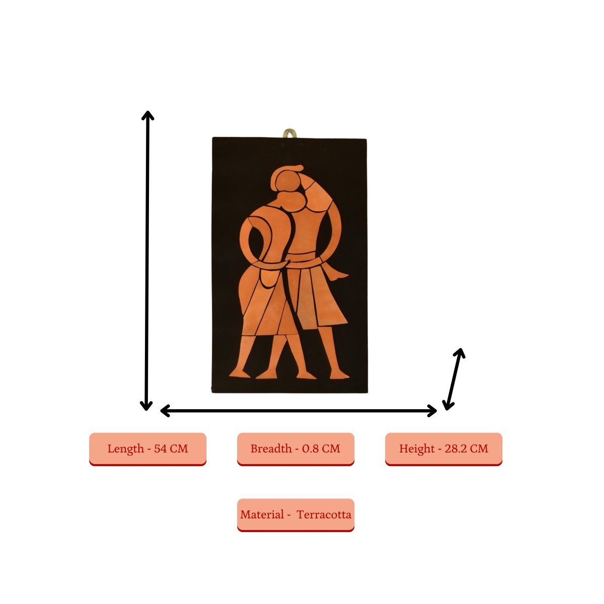 Artisan Terracotta Tribal Family Wall Art: Home Decor - Sowpeace - New Arrivals - Terracotta