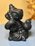 Black Ganesh Sitar & Tabla Ensemble Artisan Home Decor - decor - Sowpeace - Black Ganesh Sitar & Tabla Ensemble Artisan Home Decor - Terr - bter - TT - GST - Sowpeace