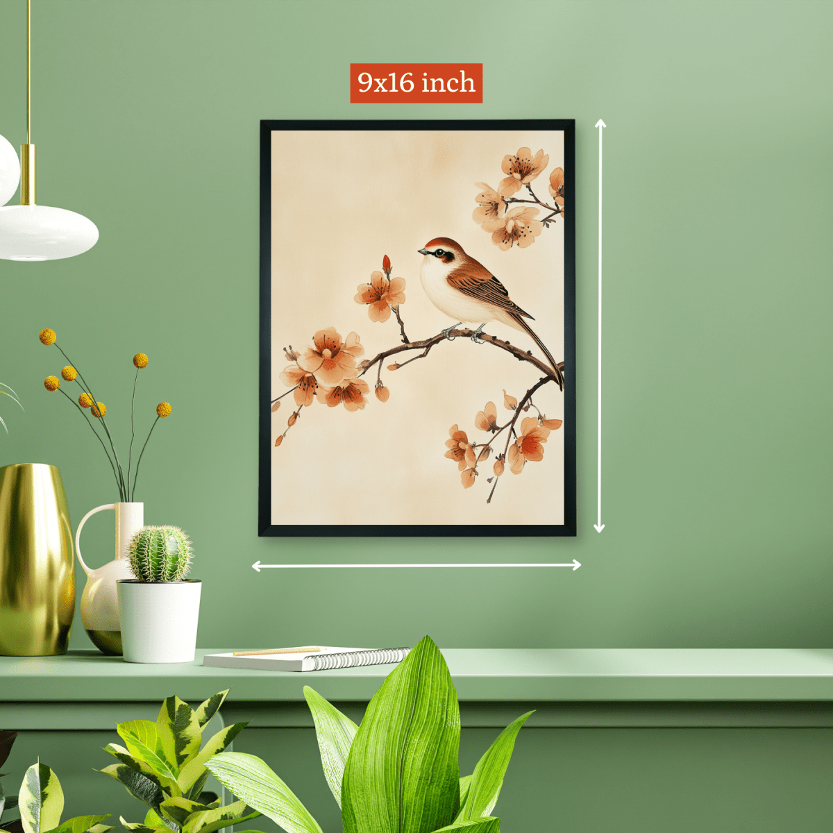 Chitran Bird and Bloom - Sowpeace - 