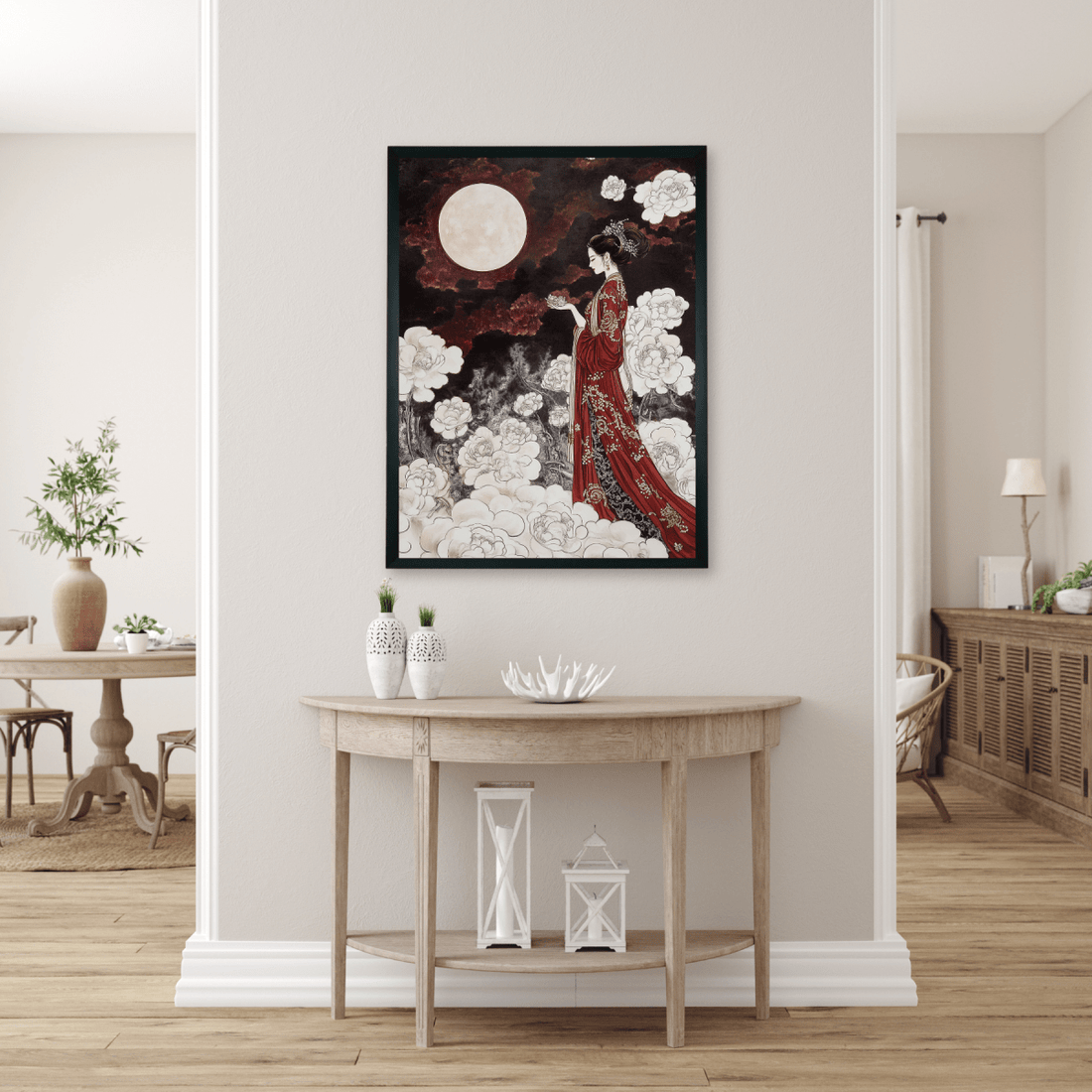 Chitran Moonlit Elegance in Bloom - Sowpeace - 