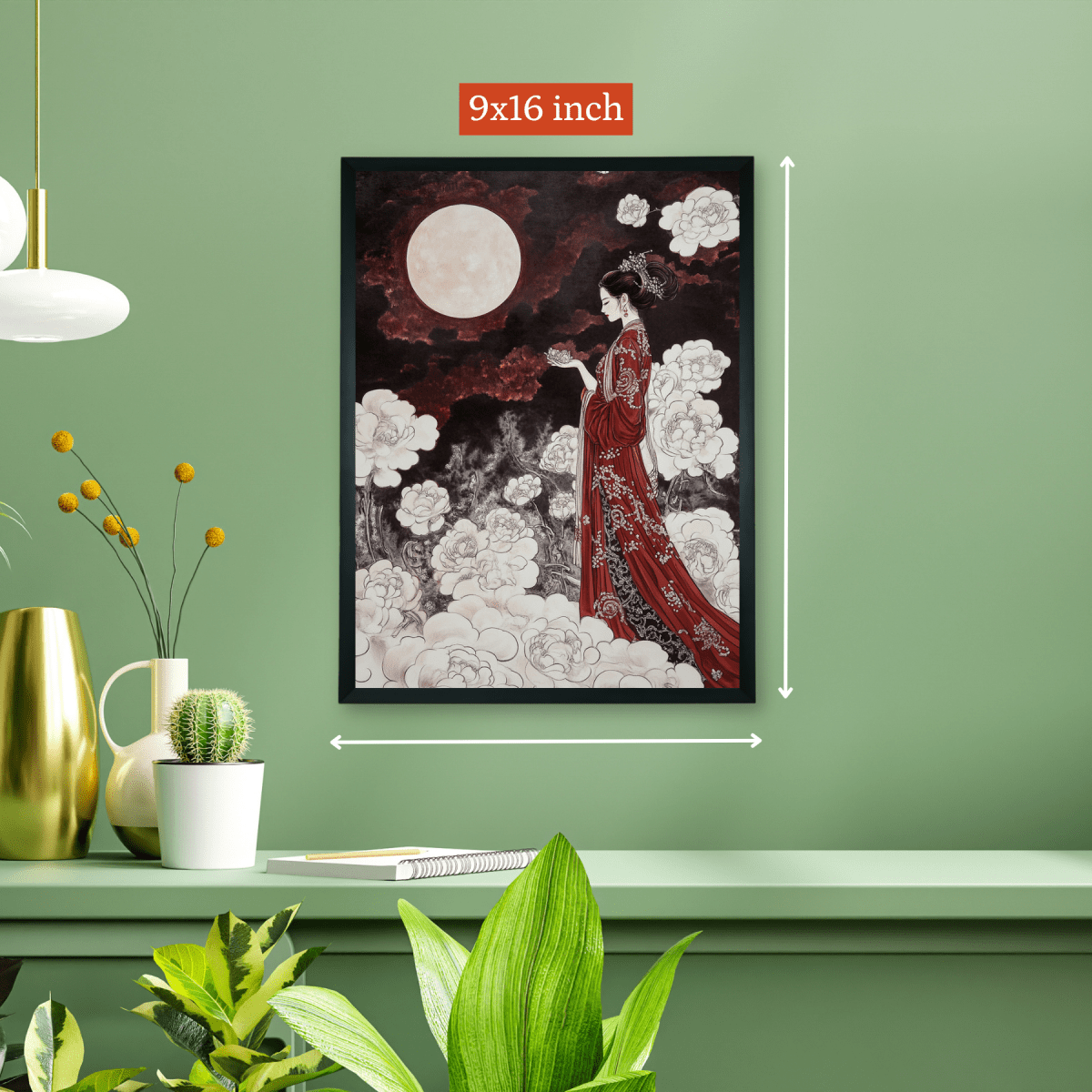 Chitran Moonlit Elegance in Bloom - Sowpeace - 
