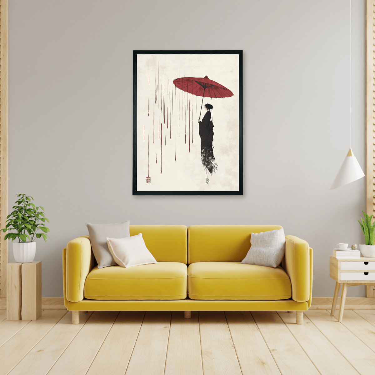 Chitran Under the Red Umbrella