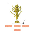 Dhokra Craft - Goddess Durga Mahishasur Mardini Brass Decor - Dhokra - Sowpeace - Diwali - Dokra