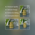 Dhokra Owl Brass Tabletop: Artisan Home Decor Masterpiece - Dhokra - Sowpeace - Dhokra - Dhokra tabletop