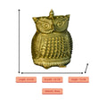 Dhokra Owl Brass Tabletop: Artisan Home Decor Masterpiece - Dhokra - Sowpeace - Dhokra - Dhokra tabletop