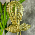Dhokra Peacock: Artisan Brass Tabletop Elegance - Dhokra - Sowpeace - Animal - Dokra