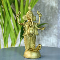 Dokra Ganesh: Brass Tabletop Masterpiece for Unique Home Decor - Dhokra - Sowpeace - Dhokra tabletop - Dokra