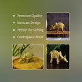 Dokra Ox: Brass Tabletop Masterpiece for Unique Home Decor - Dhokra - Sowpeace - Animal - Dhokra tabletop