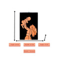 Handcrafted Terracotta Mother - Son Wall Art Masterpiece - Sowpeace - New Arrivals - Terracotta
