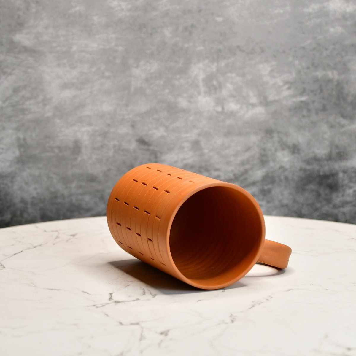 Large Unglazed Mocktail Cup: Versatile Elegance for Home and Kitchen Decor - Utensils - Sowpeace - New Arrivals - Terracotta beer mug