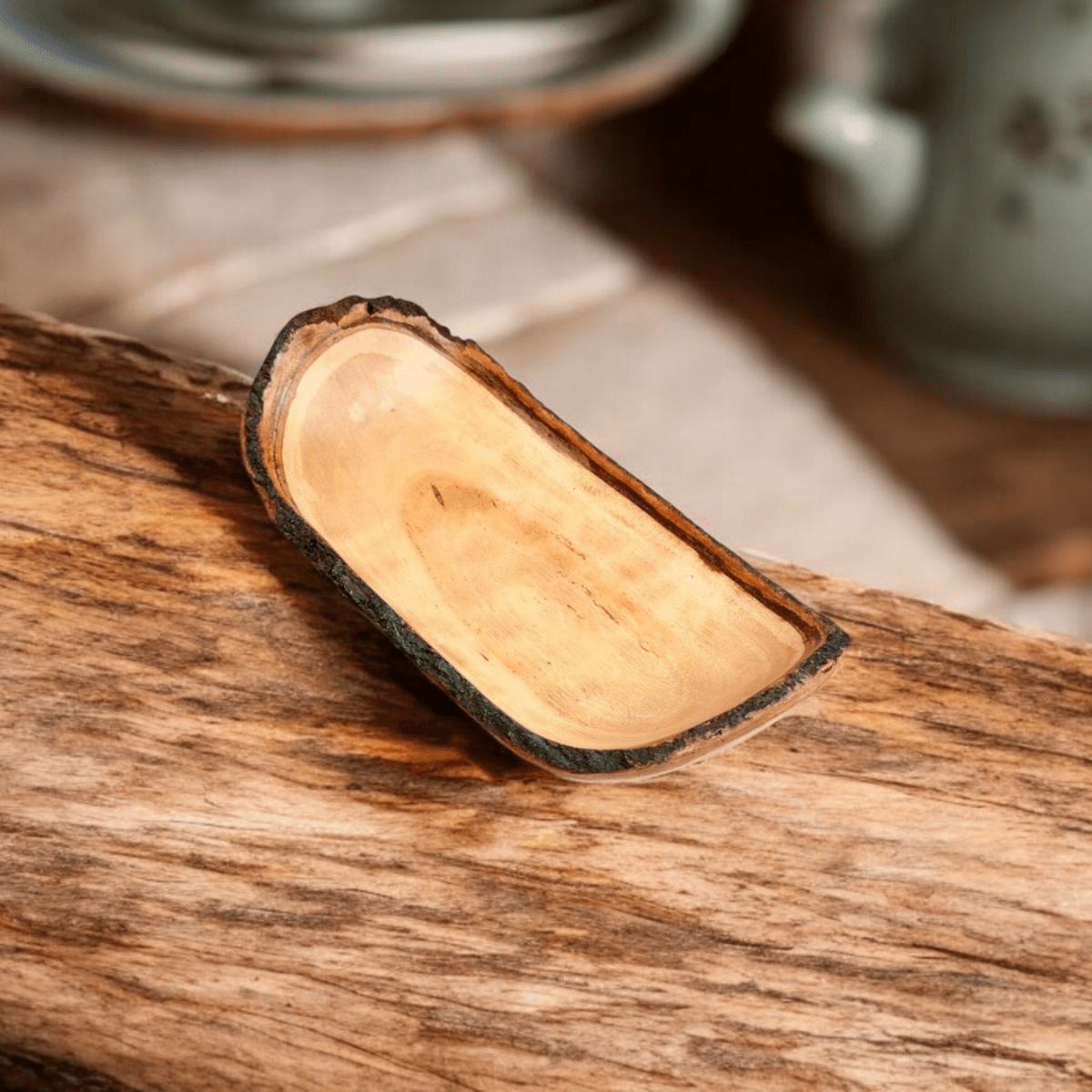 Sowpeace 12 - Inch Acacia Wood Oval Decor Bowl - Sowpeace - 