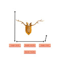 Sowpeace Artisan Wooden Deer Head: Exquisite Home Decor - Wall Decor - Sowpeace - Animal - New Arrivals