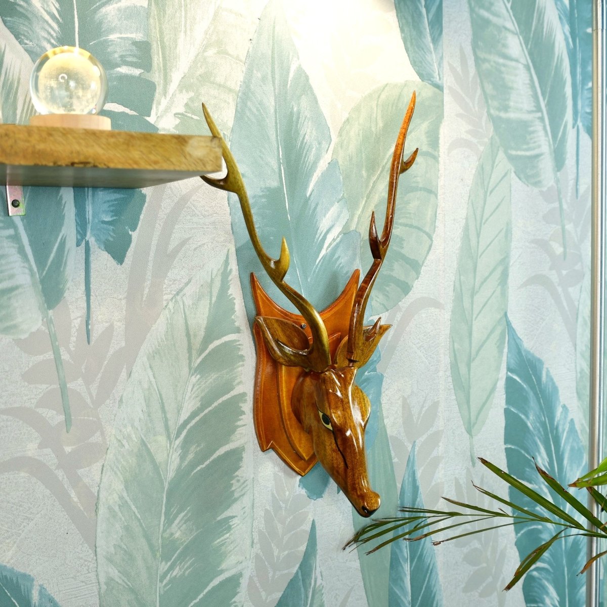 Sowpeace Artisan Wooden Deer Head: Exquisite Home Decor - Wall Decor - Sowpeace - Animal - New Arrivals