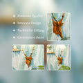 Sowpeace Artisan Wooden Deer Head: Exquisite Home Decor - Wall Decor - Sowpeace - Animal - New Arrivals