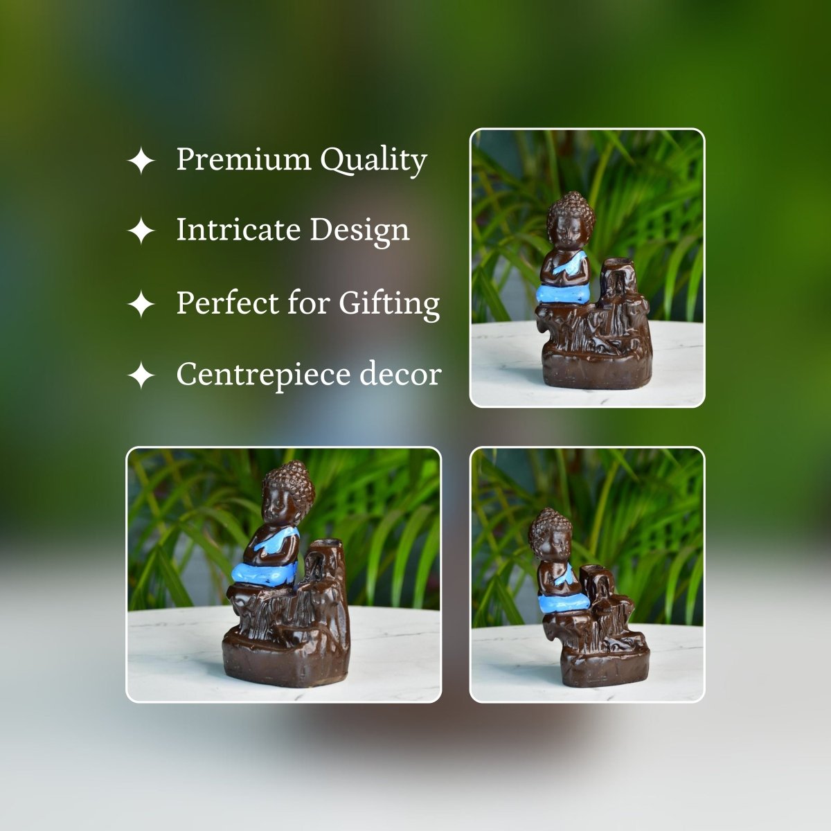 Sowpeace Blue Buddha Smoke Decor - Decor - Sowpeace - 