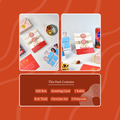 Sowpeace Exquisite Pink Circle Rakhi Pack of 2 with Roli Chawal and Greeting card combo for Raksha Bandhan and Gifting - Sowpeace - 