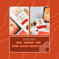 Sowpeace Exquisite Red Centre Flower Rakhi Pack of 2 with Roli Chawal and Greeting card combo for Raksha Bandhan and Gifting - Sowpeace - 