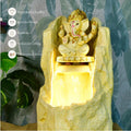 Sowpeace Golden Ganesha Water Fountain – Elegant Ganesha Sitting Waterfall for Luxurious Home Decor & Gifts - Tabletop - Sowpeace - 