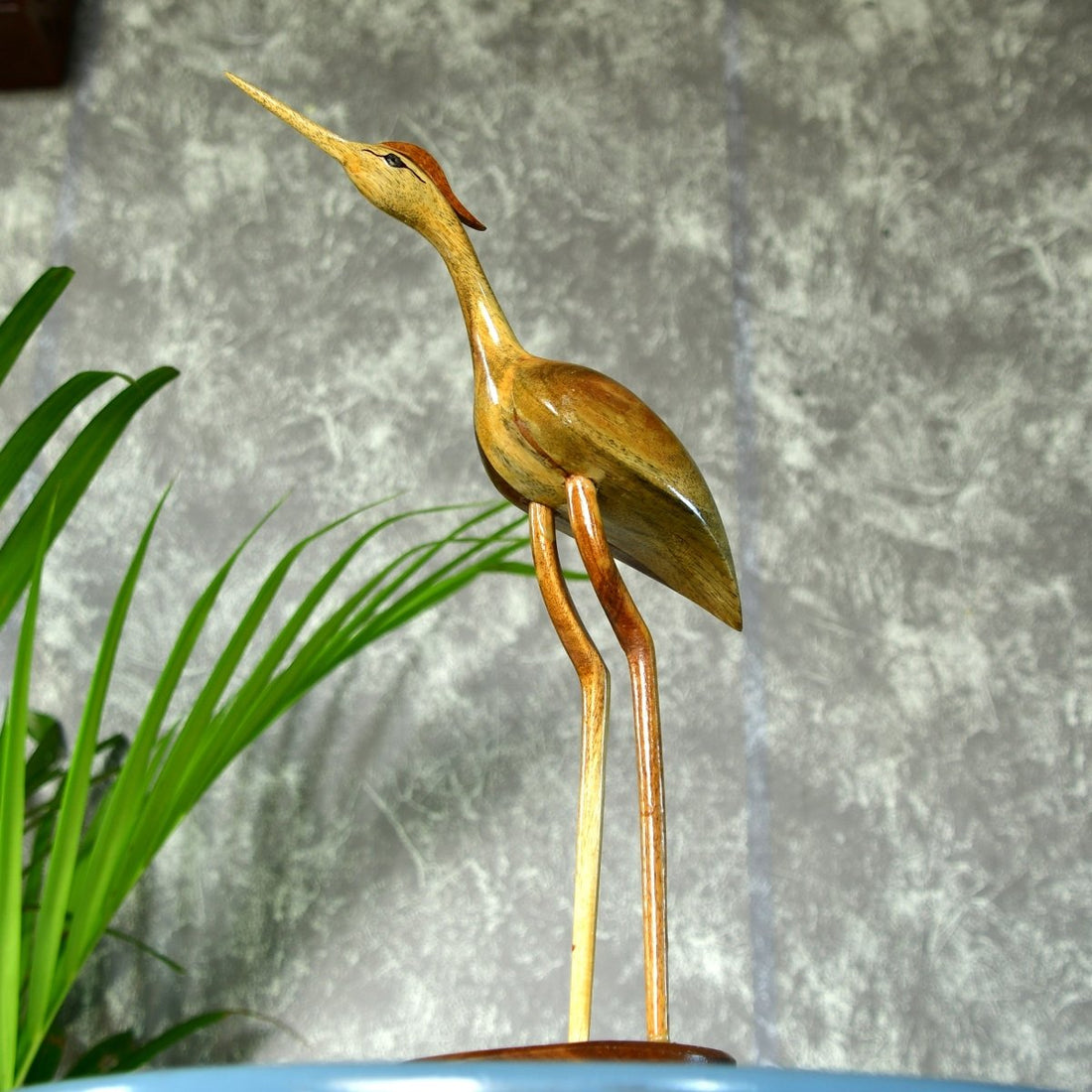 Sowpeace Hand - Carved Flamingo: Tropical Elegance on Your Tabletop - Tabletop - Sowpeace - Animal - New Arrivals