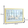 Sowpeace Illuminated Hall Room Frame – LED Landscape Photo Frame with Sofas, Carpet & Balcony for Chic Home Decor - Decor - Sowpeace - Wall Decor - 