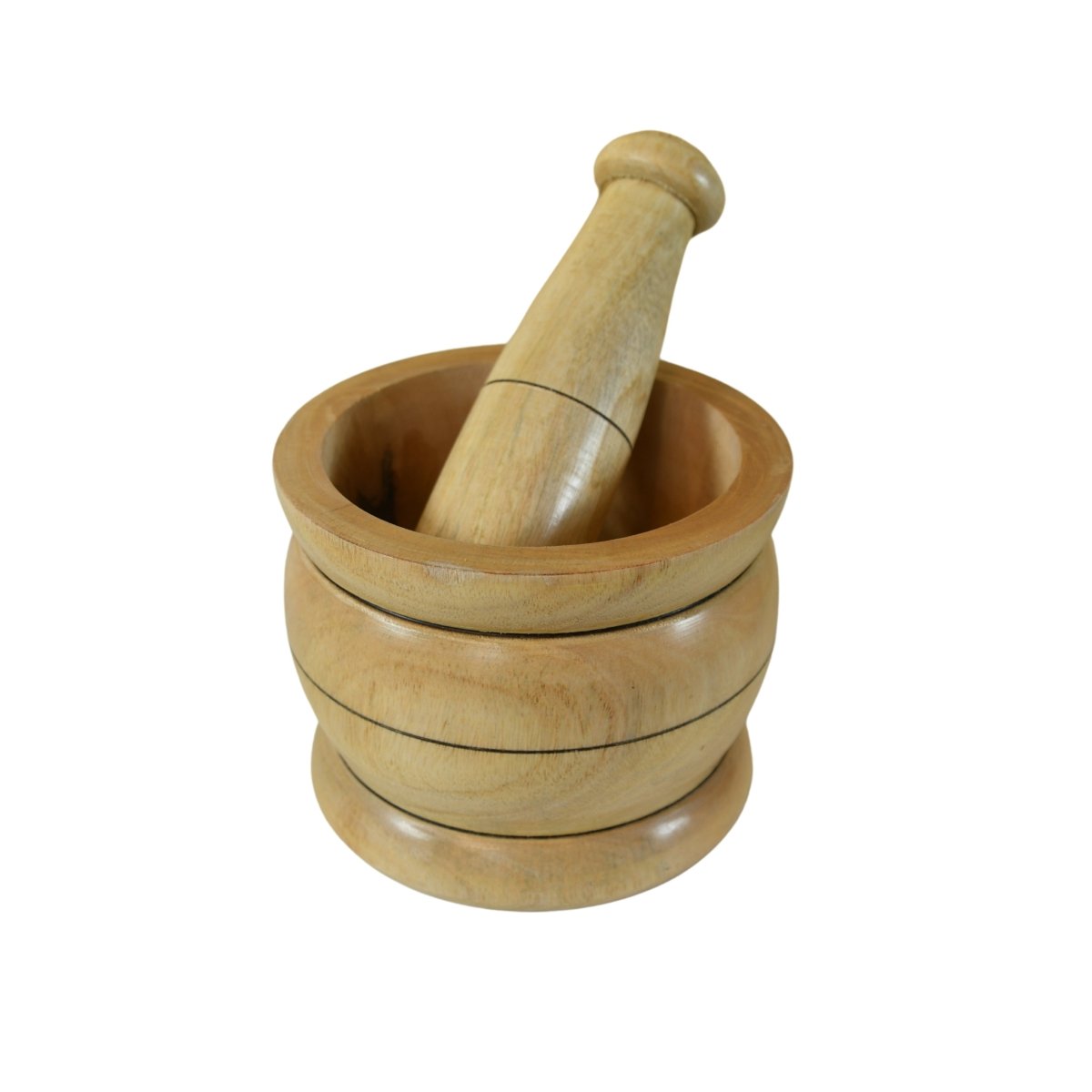 Sowpeace Large Wooden Stone Pestle: Artisan Home Accent - Tabletop - Sowpeace - New Arrivals - Wooden