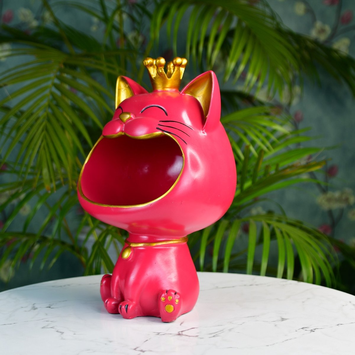 Sowpeace Moulded Resin Cat Holder - Decor - Sowpeace - 