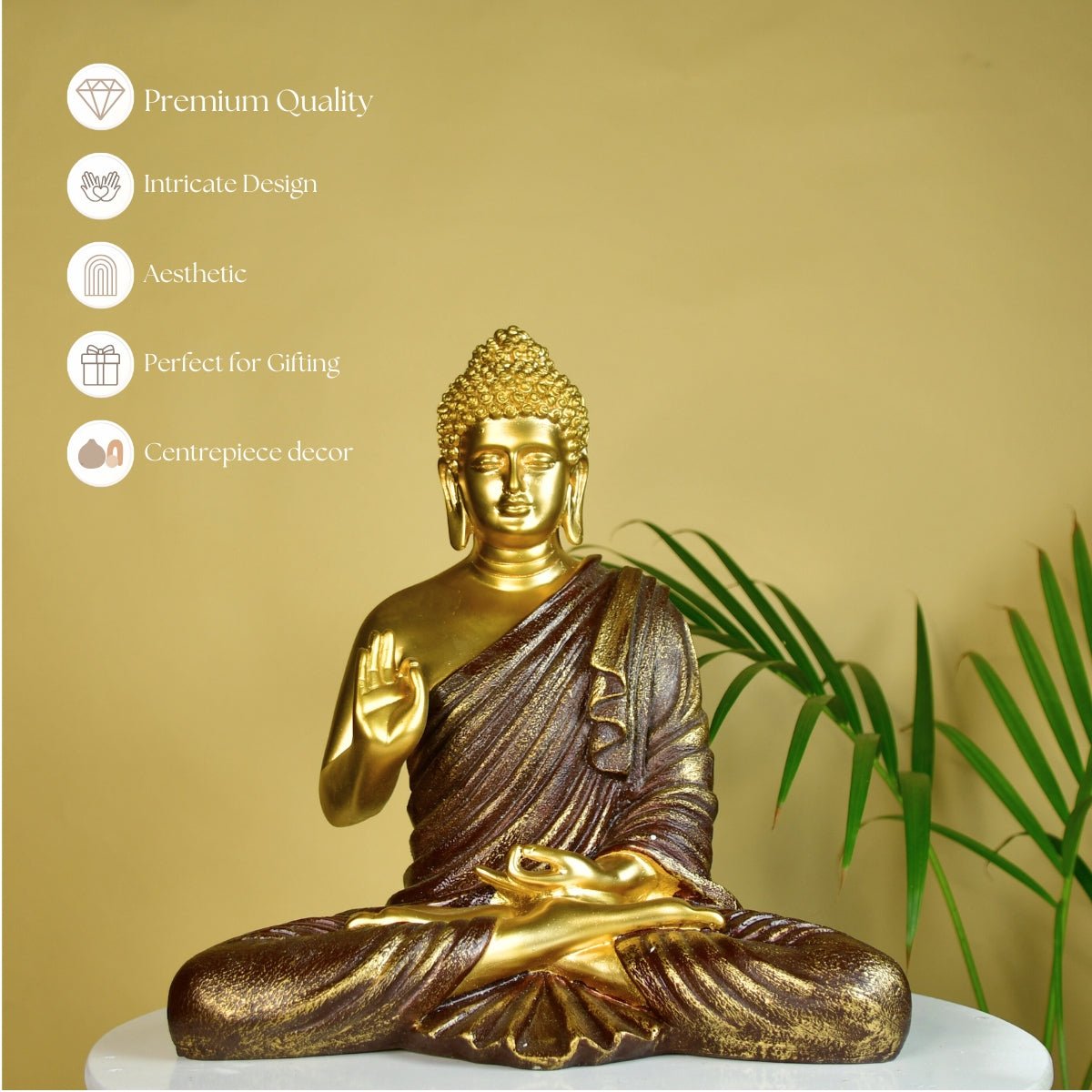 Sowpeace Resin Buddha Decor - Decor - Sowpeace - 