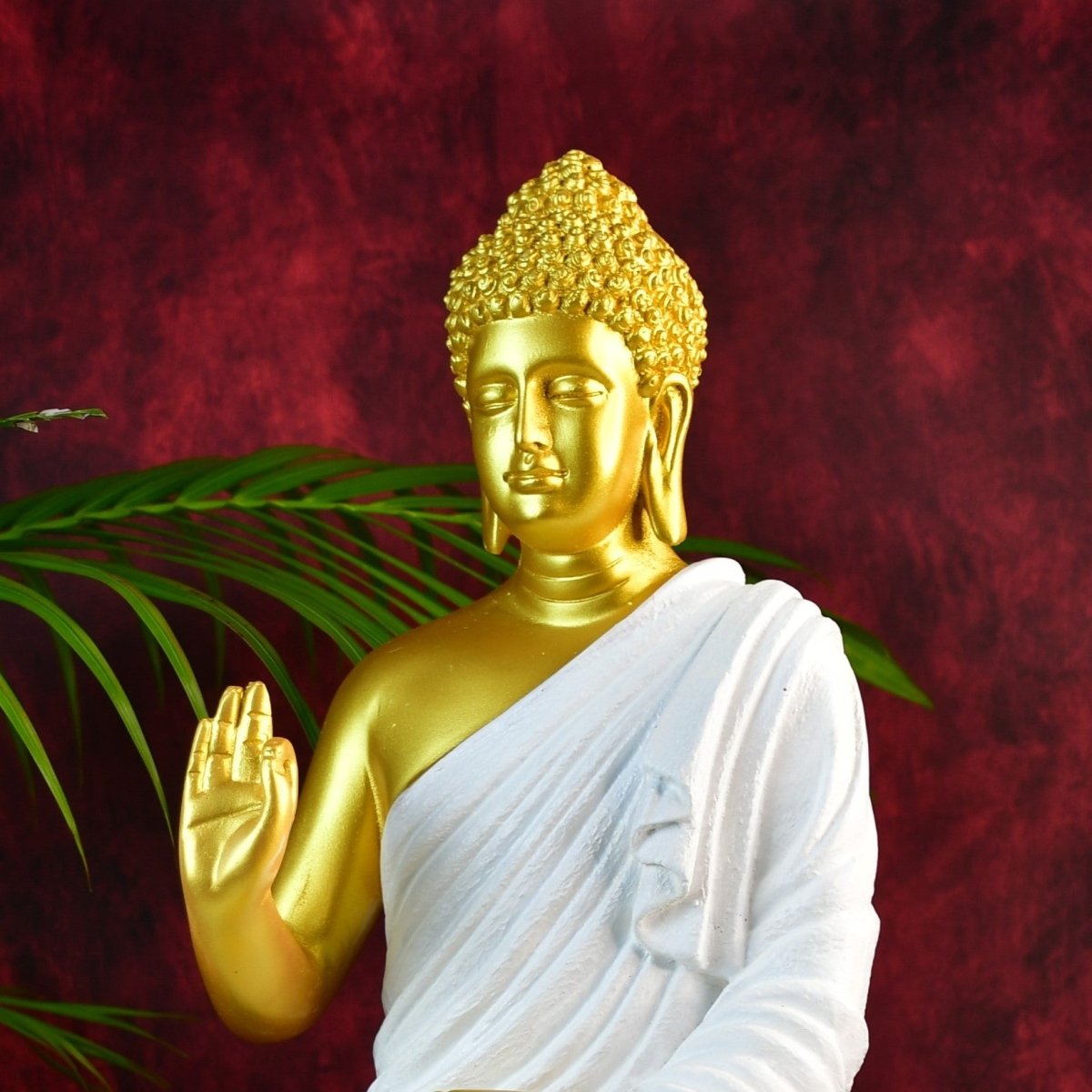Sowpeace Resin Gold Buddha Decor - Decor - Sowpeace - 