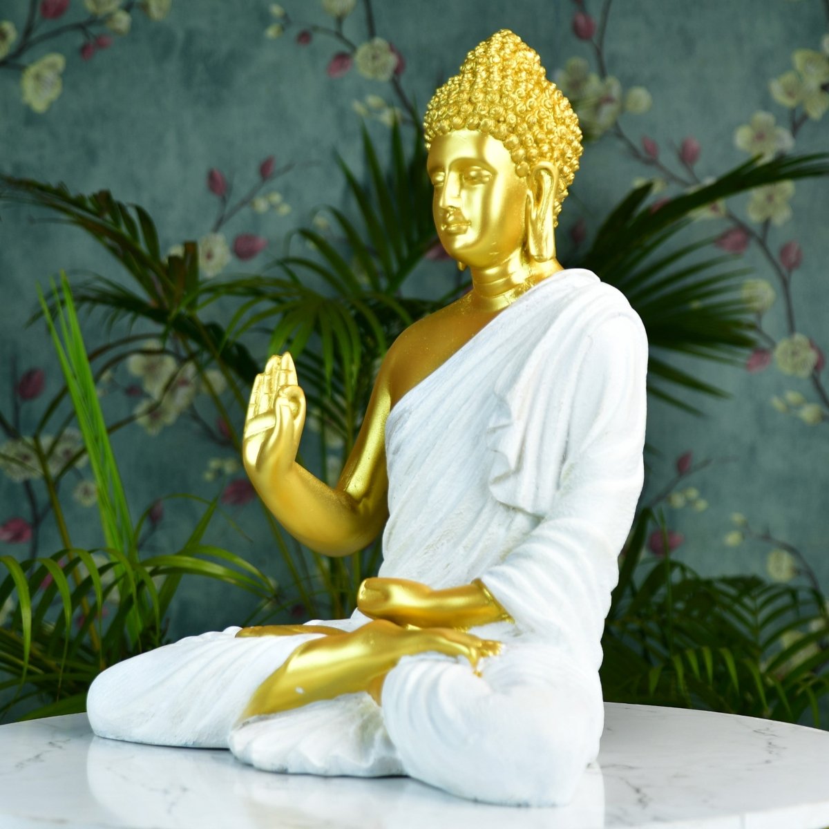 Sowpeace Resin Gold Buddha Decor - Decor - Sowpeace - 