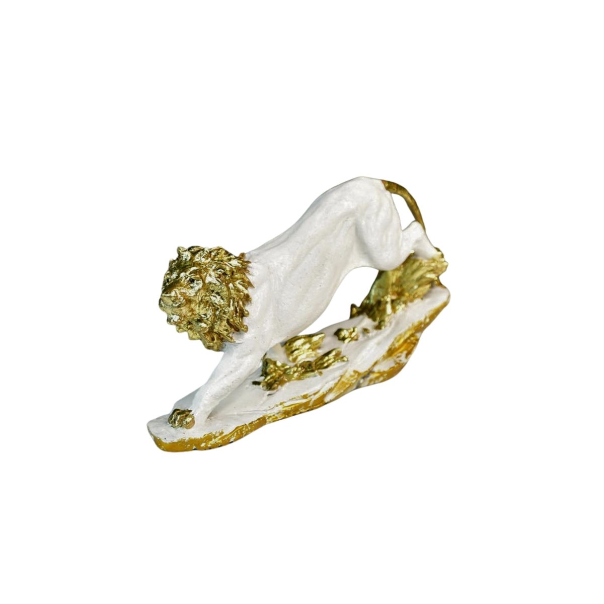 Sowpeace Resin Leaping Lion - Decor - Sowpeace - 