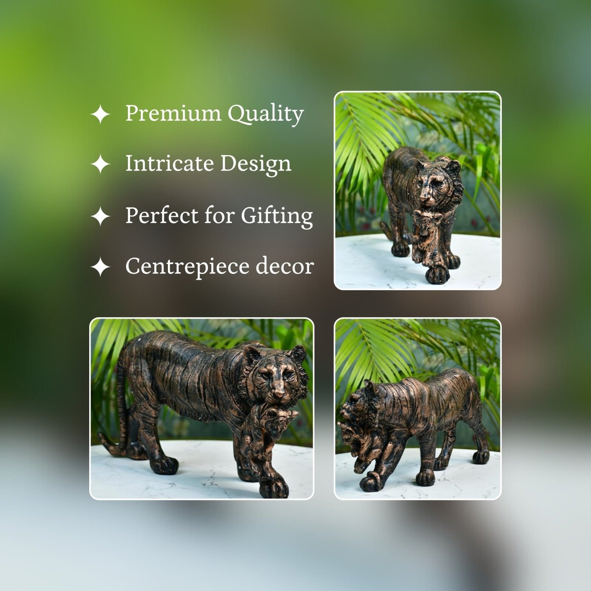 Sowpeace Resin Tiger Decor - Decor - Sowpeace - 